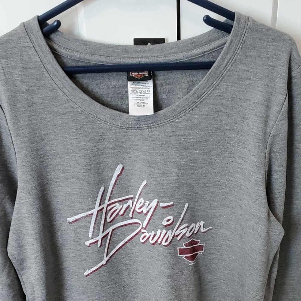 Harley Davidson Sweatshirt Split - image 2